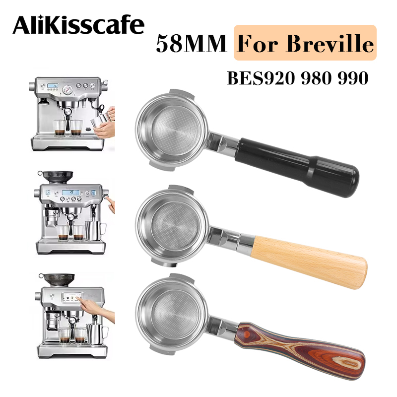 Coffee Equipment Accessories - 58MM Bottomless Portafilter For Breville BES920