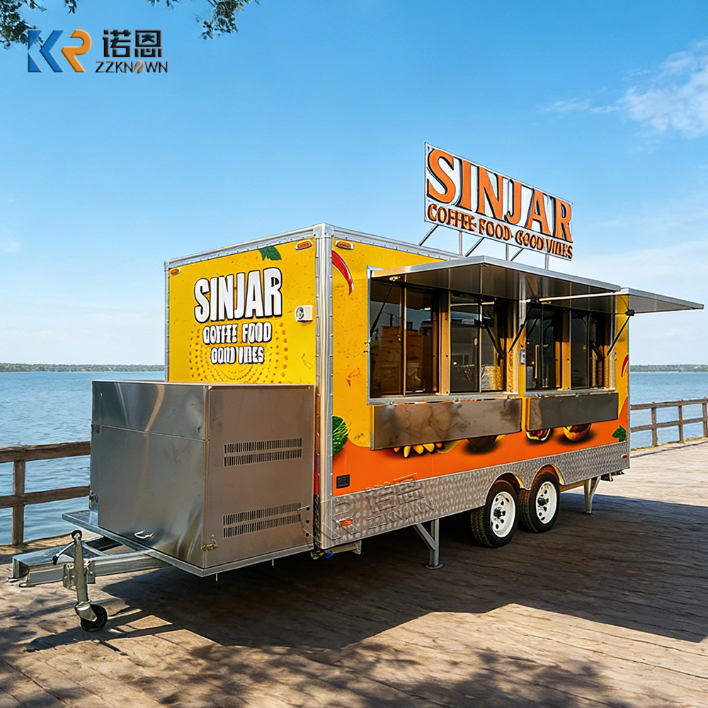 Coffee Equipment Hamburg - Mobile Coffee Pizza Fast Food Trailer
