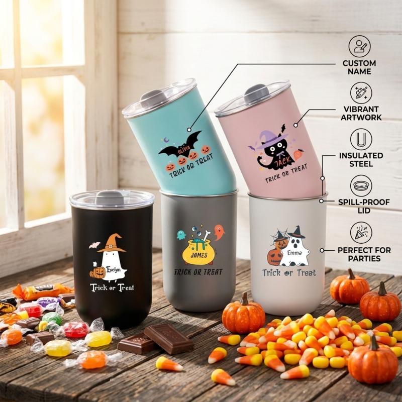 Personalized and Cute Hallowee - огляд і ціна Coffee Equipment With Name