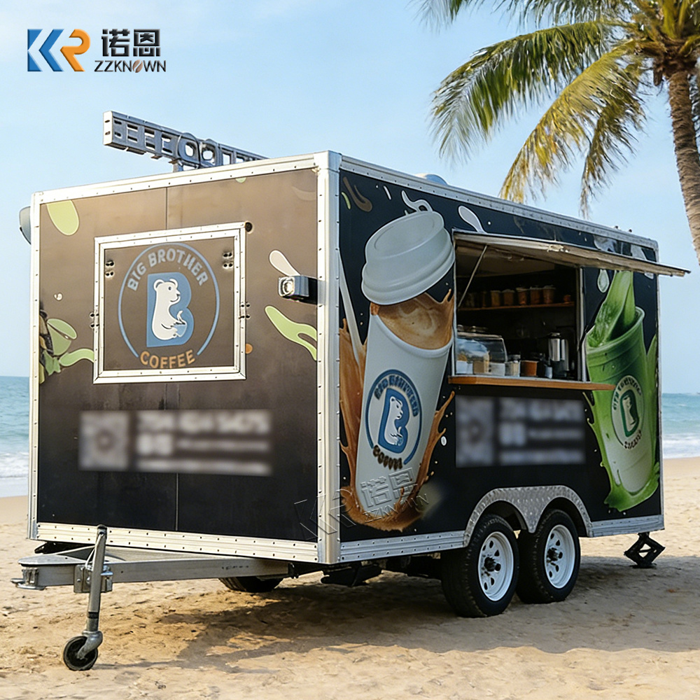 Mobile Coffee Food Trailer Bev - огляд і ціна Coffee Equipment Hamburg
