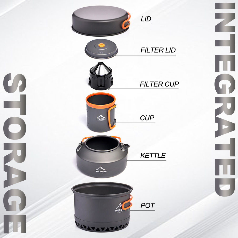 Camping Tableware Outdoor Cook - огляд і ціна Coffee Equipment For Camping