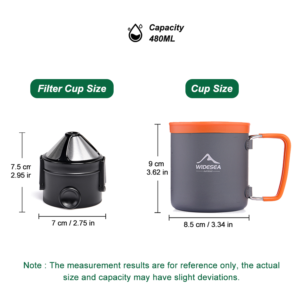 Camping Tableware Outdoor Cook - огляд і ціна Coffee Equipment For Camping