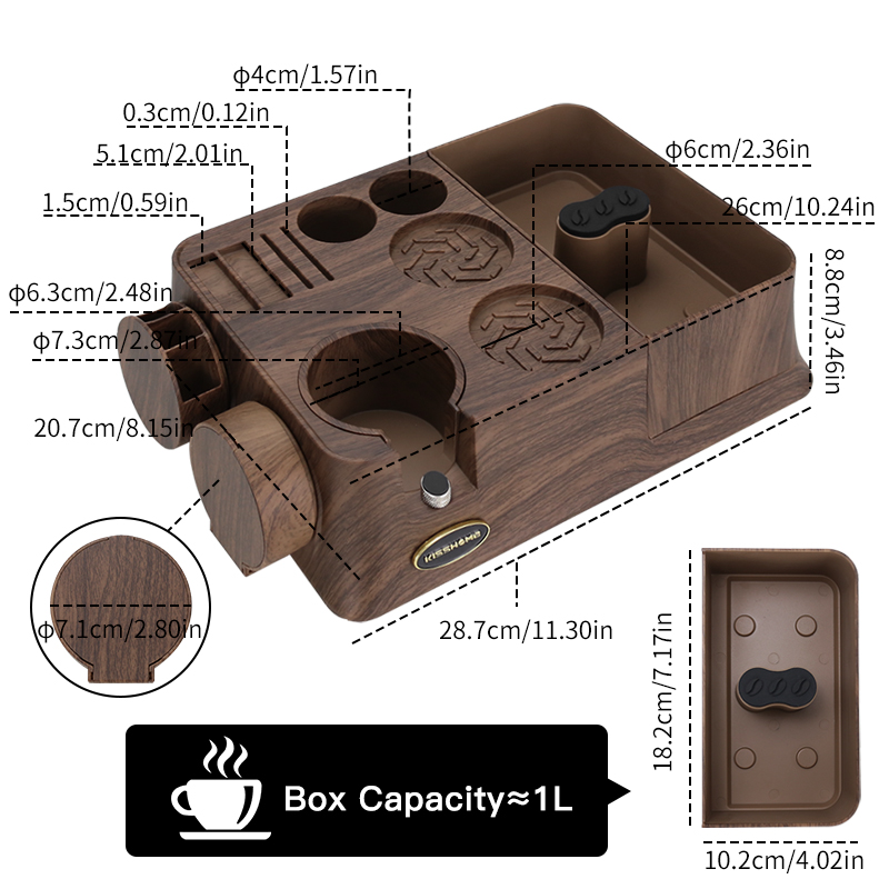 KISSHOME Espresso Tamper Stati - огляд і ціна Coffee Equipment Accessories