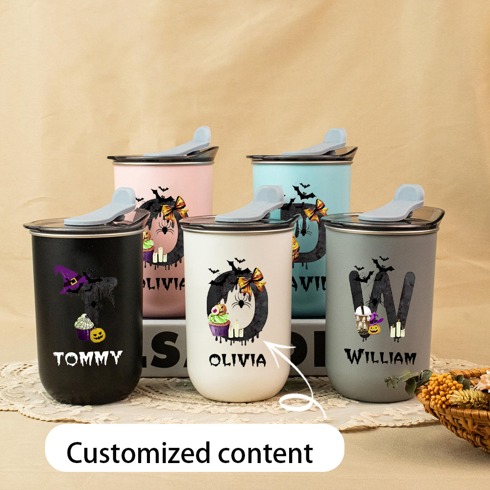 Custom Halloween Monogram Name - огляд і ціна Coffee Equipment With Name