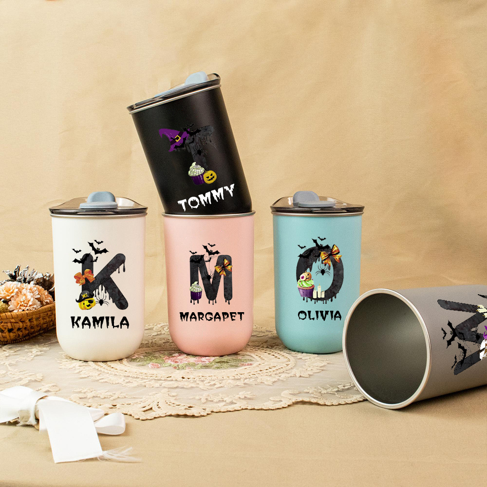 Custom Halloween Monogram Name - огляд і ціна Coffee Equipment With Name