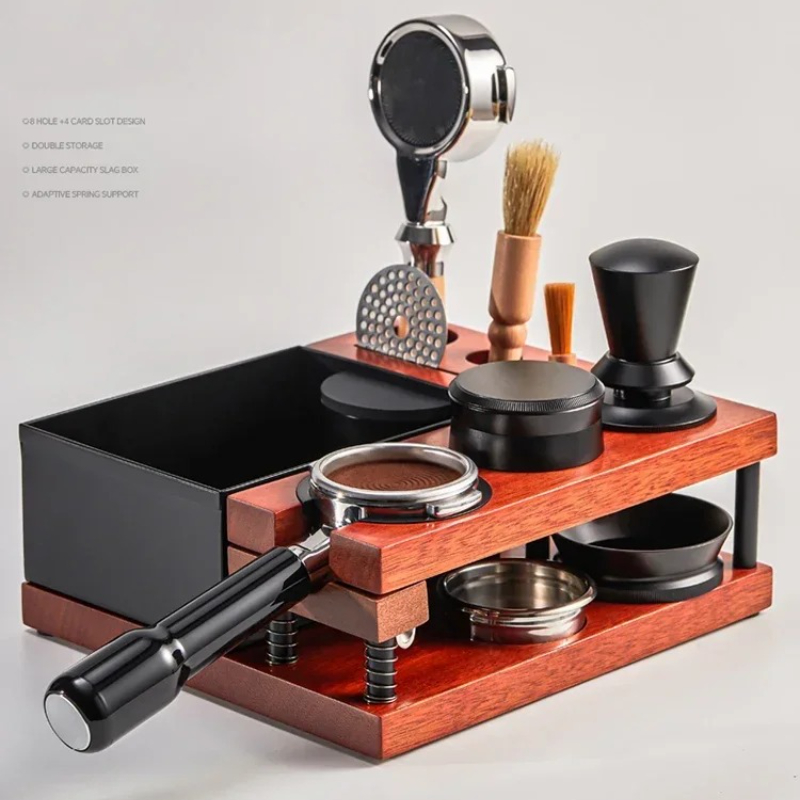 Spring Coffee Tamper Holder wi - огляд і ціна Coffee Knock Box