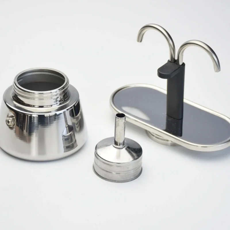 200ML Mini Moka Pot Double Tub - огляд і ціна Coffee Equipment Accessories