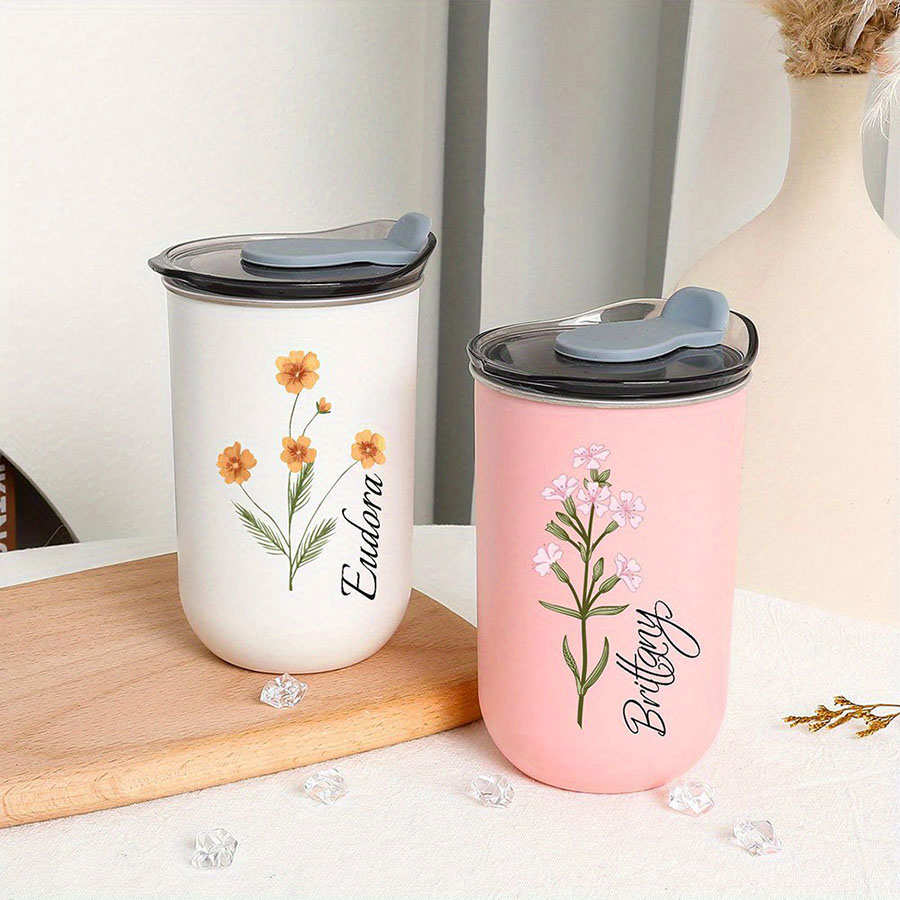 Personalized Name Birth Flower - огляд і ціна Coffee Equipment With Name