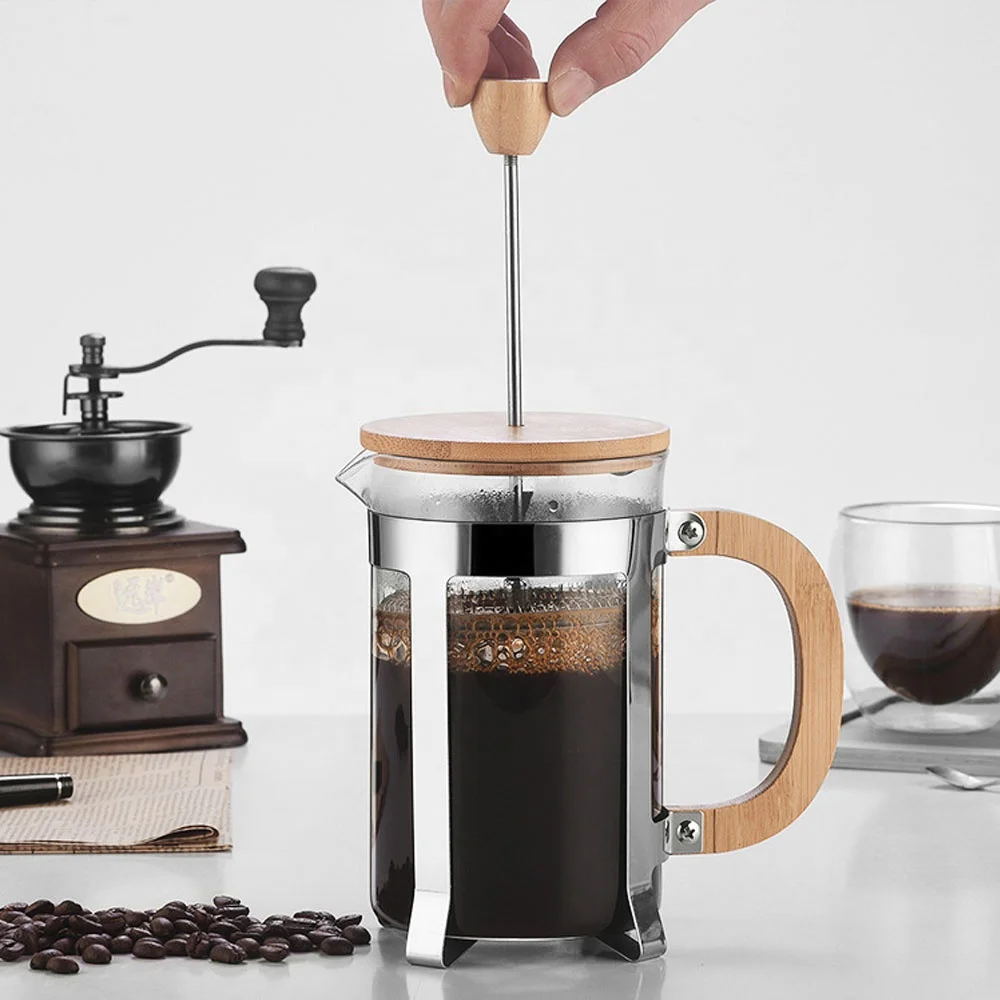 350/600ml Stainless Steel Pres - огляд і ціна Coffee Equipment For Camping