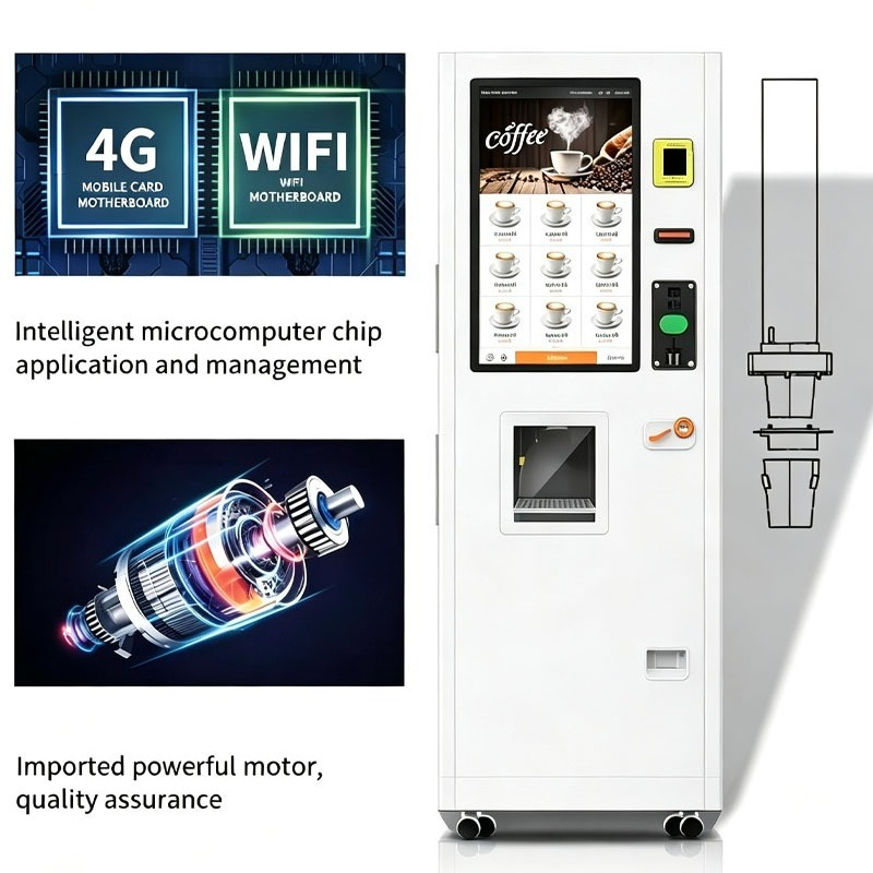 Coffee Bean Vending Machine Fr - огляд і ціна Coffee Equipment Service