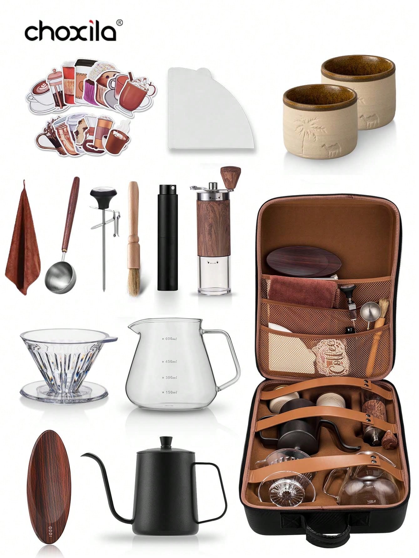 4/9/12/15pcs Suitcase Set, Por - огляд і ціна Coffee Equipment Travel Bag