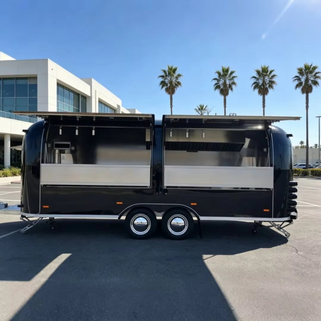 BBQ Trailer Food Trailer Remor - огляд і ціна Coffee Equipment Uk