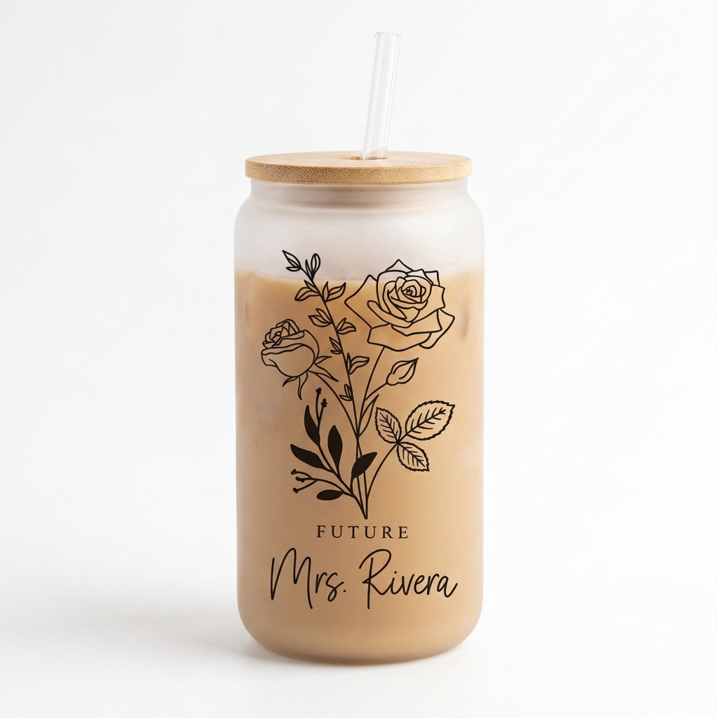 Personalized Name Glass Cup, C - огляд і ціна Coffee Equipment With Name
