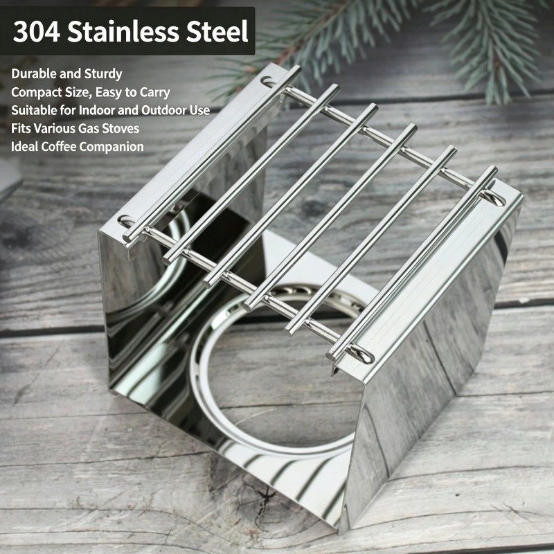Stainless Steel Square Coffee  - огляд і ціна Coffee Equipment For Camping