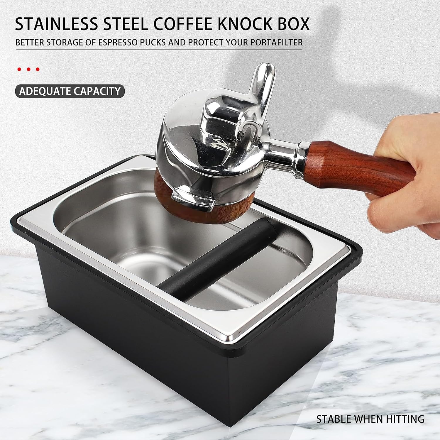Coffee Knock Box Espresso Knoc - огляд і ціна Coffee Knock Box