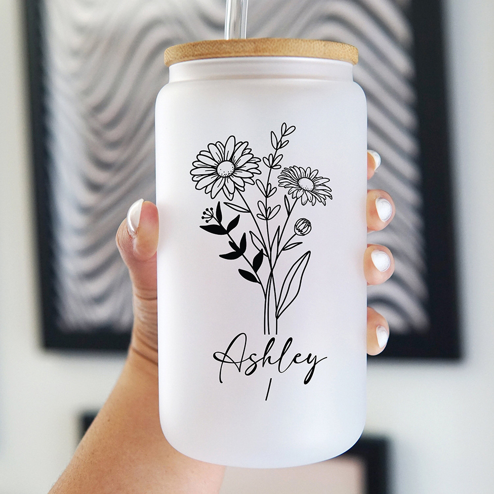 Customized Name Frosted Glass  - огляд і ціна Coffee Equipment With Name
