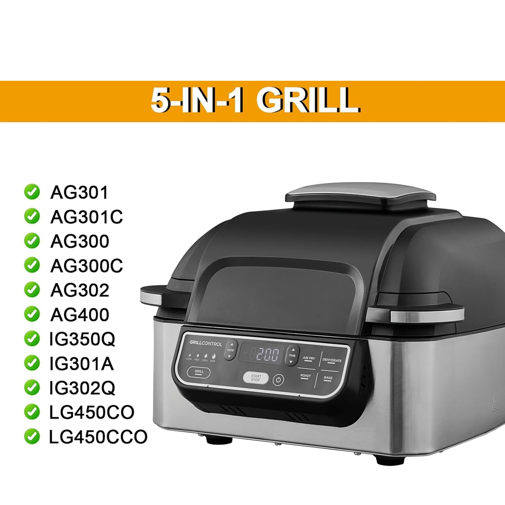 M02K-Stainless Steel Splatter  - огляд і ціна Ninja Air Fryer Af101