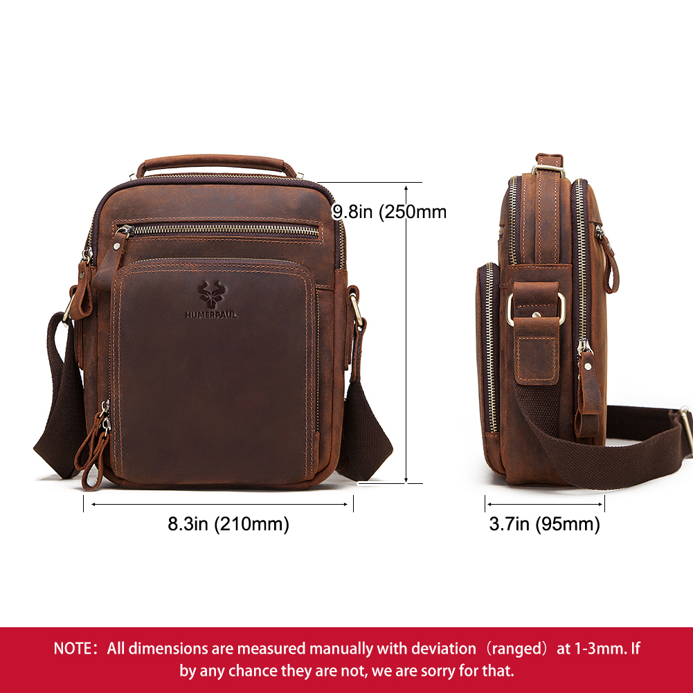 HUMERPAUL Genuine Leather Men' - огляд і ціна Coffee Equipment Travel Bag