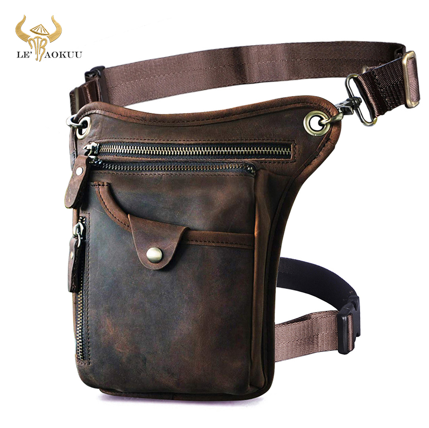 Thick Crazy Horse Leather Men  - огляд і ціна Coffee Equipment Travel Bag