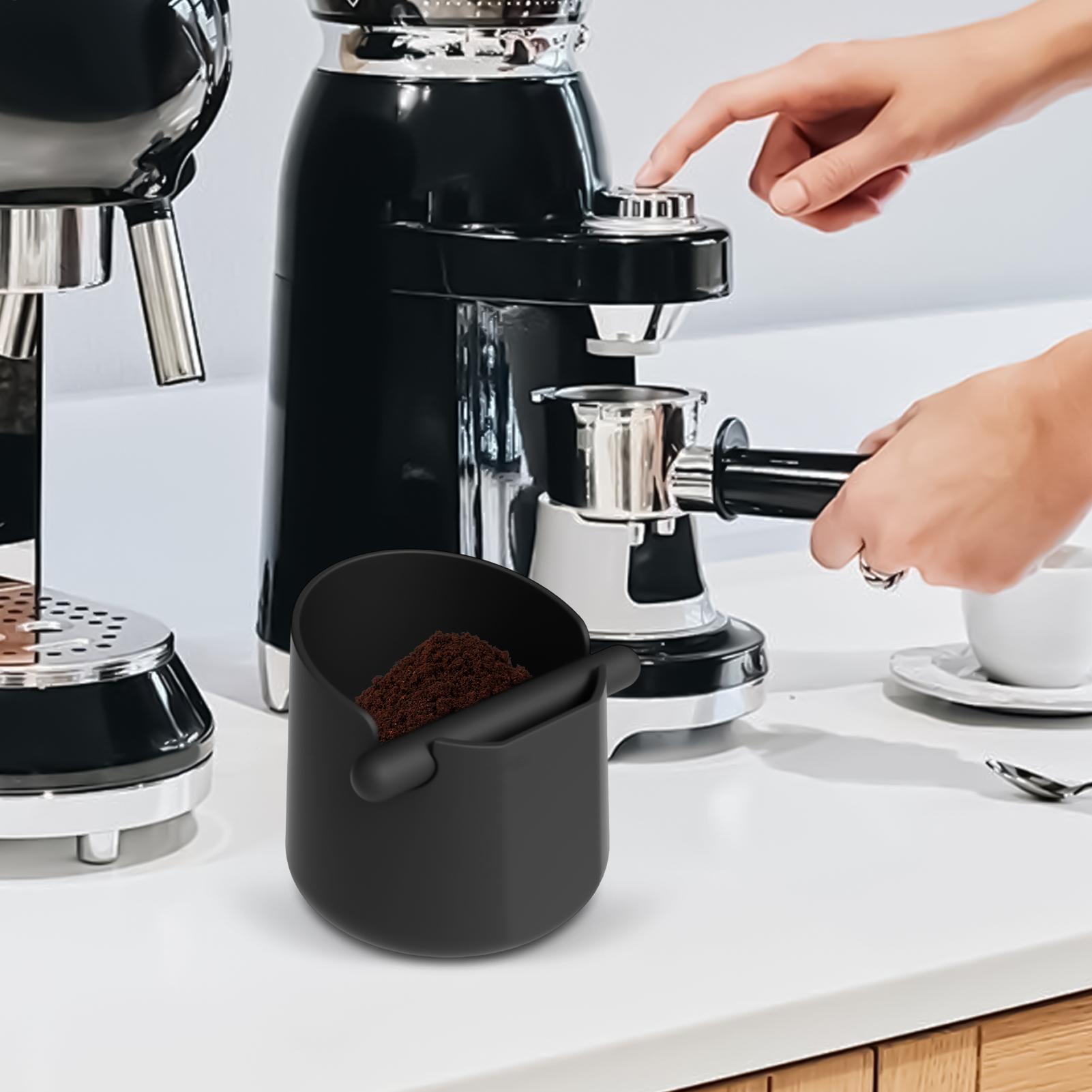 Coffee grounds tapping box wit - огляд і ціна Coffee Knock Box