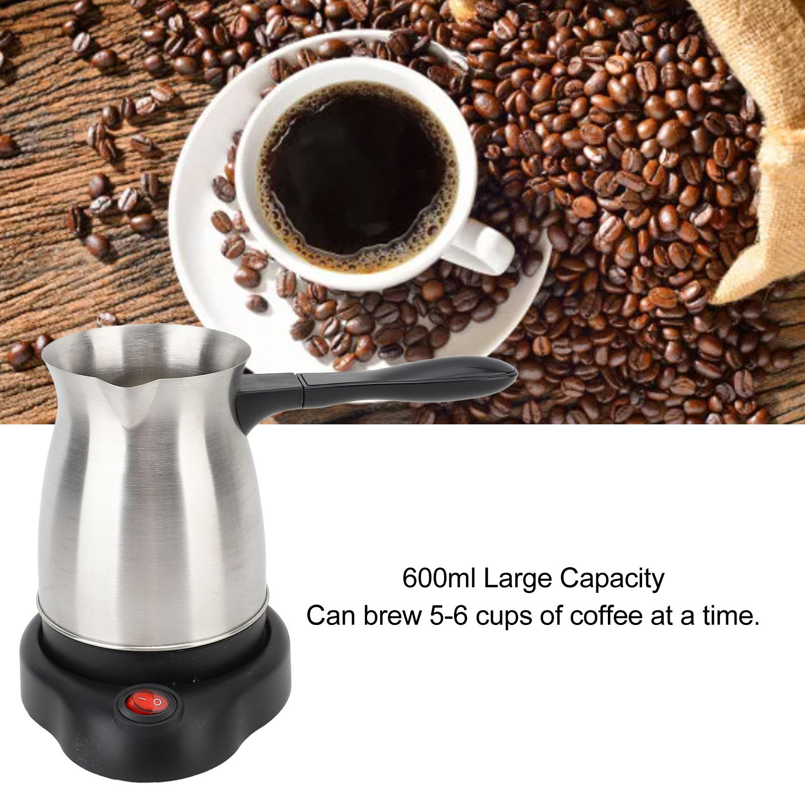 Electric Turkish Coffee Maker  - огляд і ціна Coffee Equipment For Camping