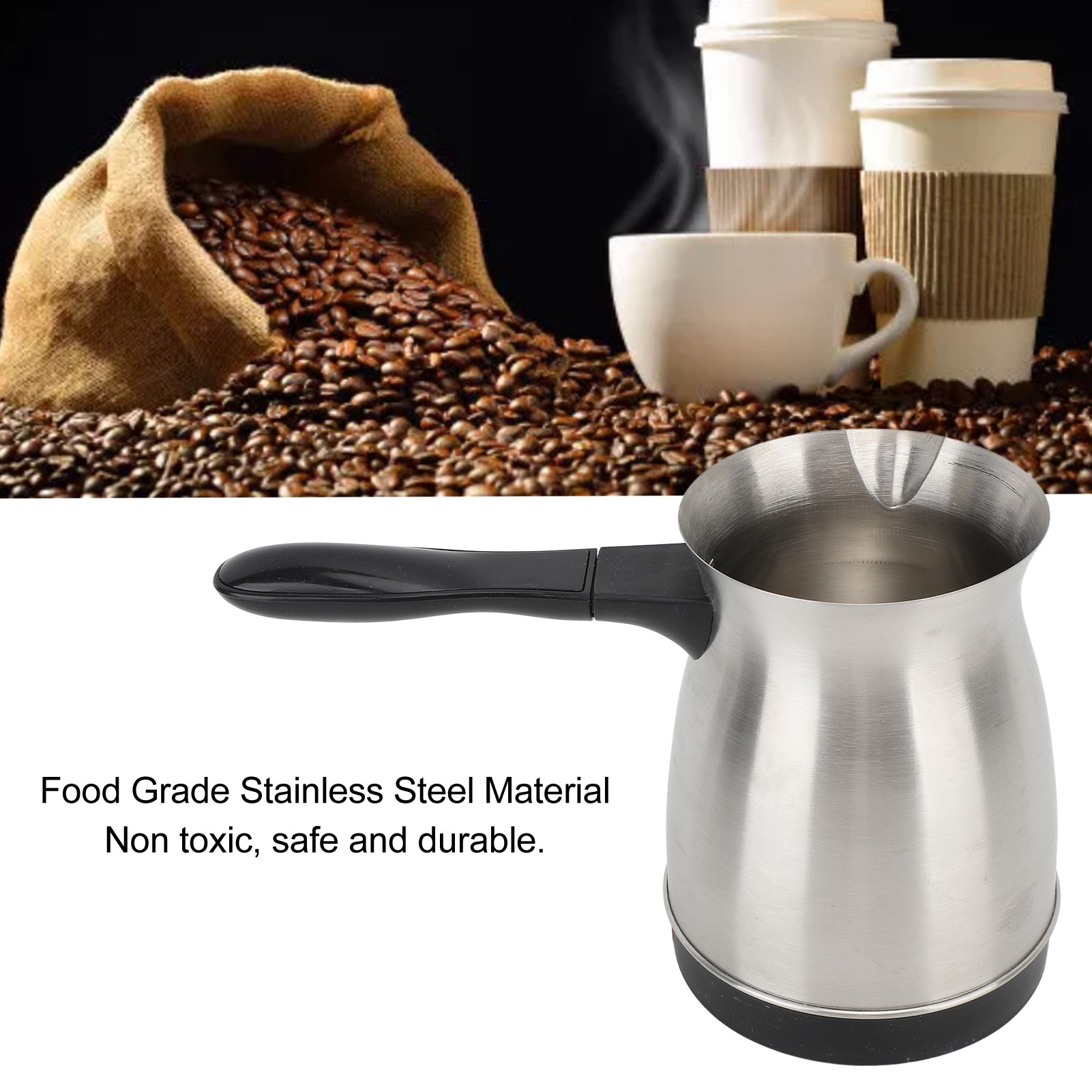 Electric Turkish Coffee Maker  - огляд і ціна Coffee Equipment For Camping